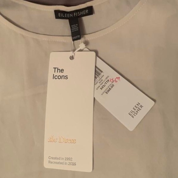 NWT Eileen Fisher Designer Dress - Picture 3 of 4